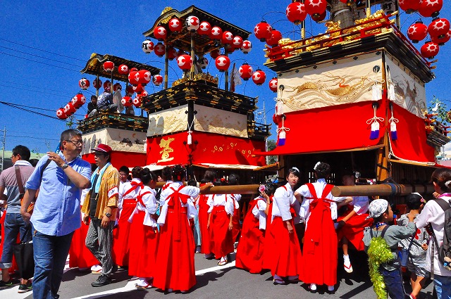 田原の秋祭り